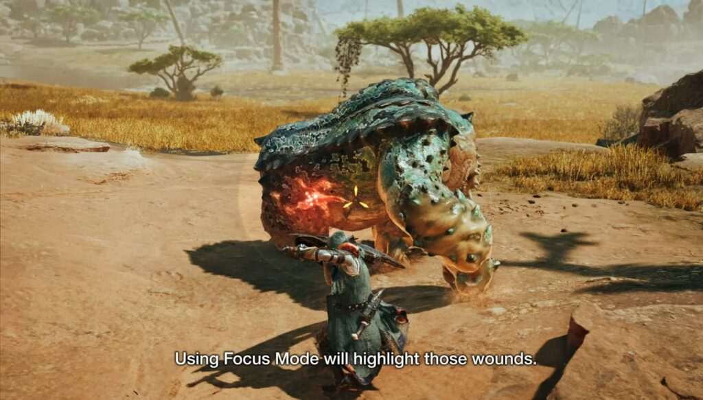 Focus Mode in Monster Hunter Wilds