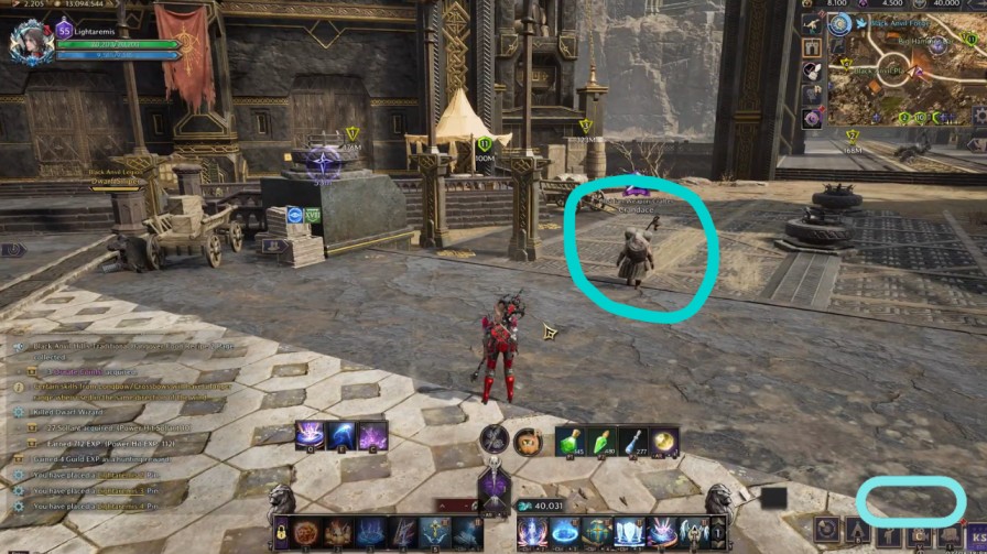 Throne and Liberty Black Anvil Weapons Vendor Location