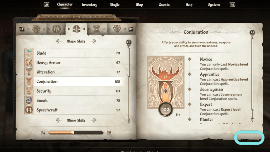 How to Level Up Conjuration Fast in Oblivion Remastered