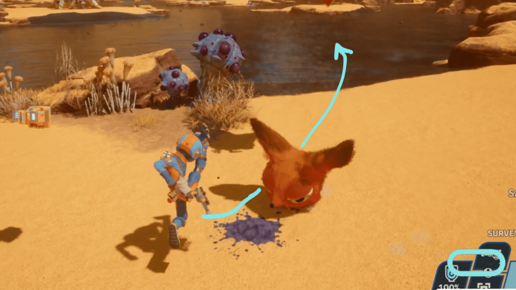 How to Kick 5 Creatures into Quicksand in Revenge of the Savage Planet