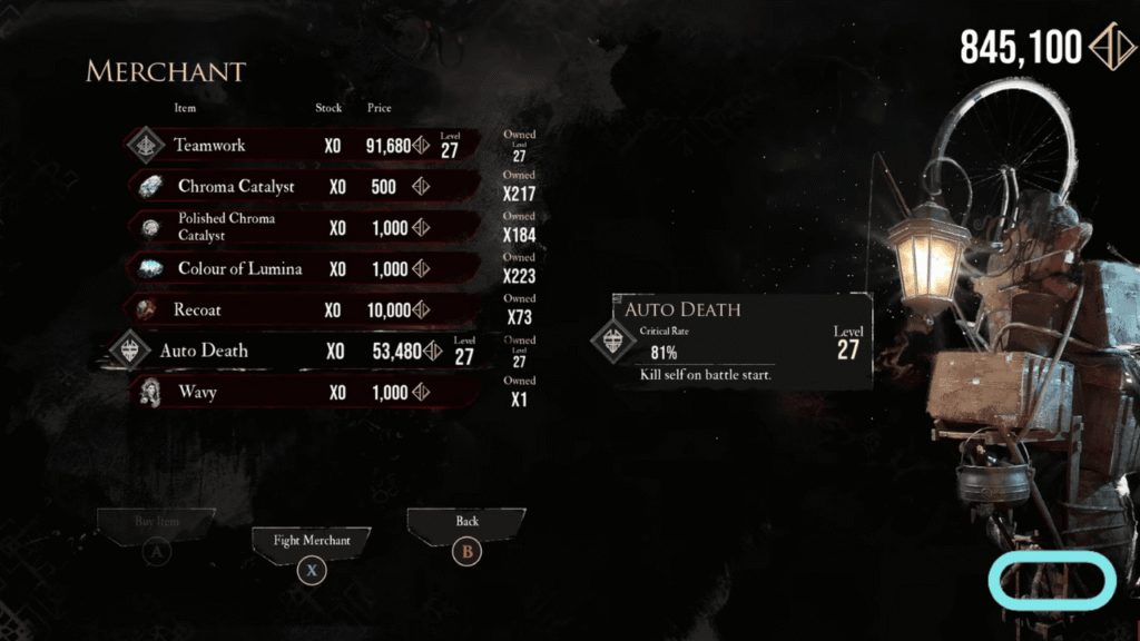Auto Death and Death Bomb Pictos location in Clair Obscur Expedition 33