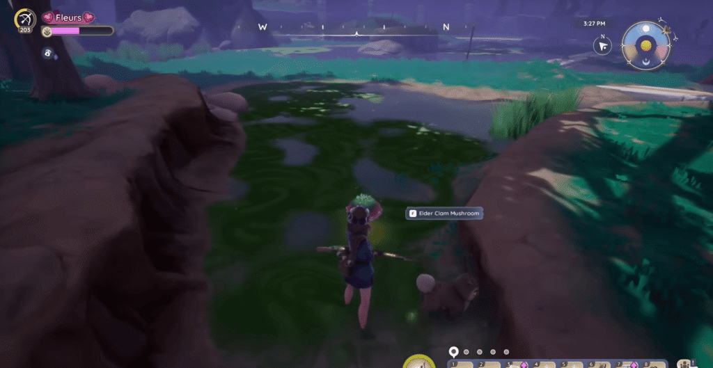 Where to Find Elder Clam Mushroom Meat in Palia Elderwood