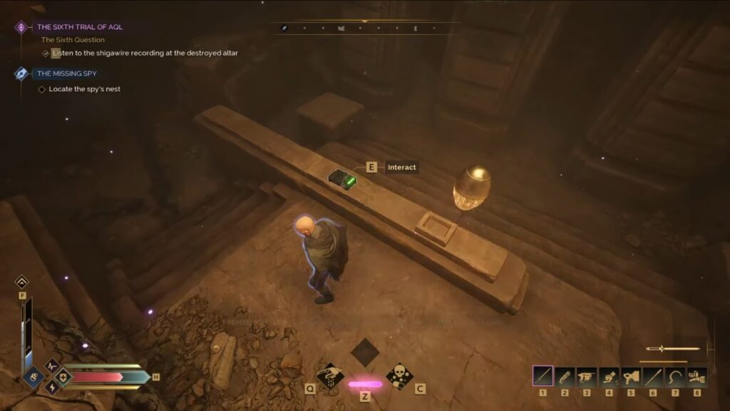 Dune Awakening The Sixth Trial of AQL Location