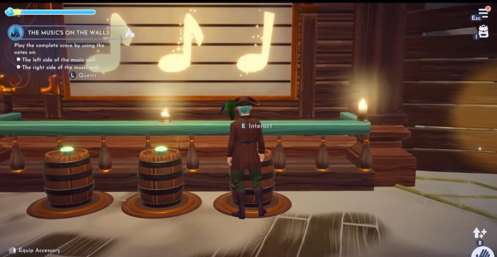 The Music on the Walls Quest