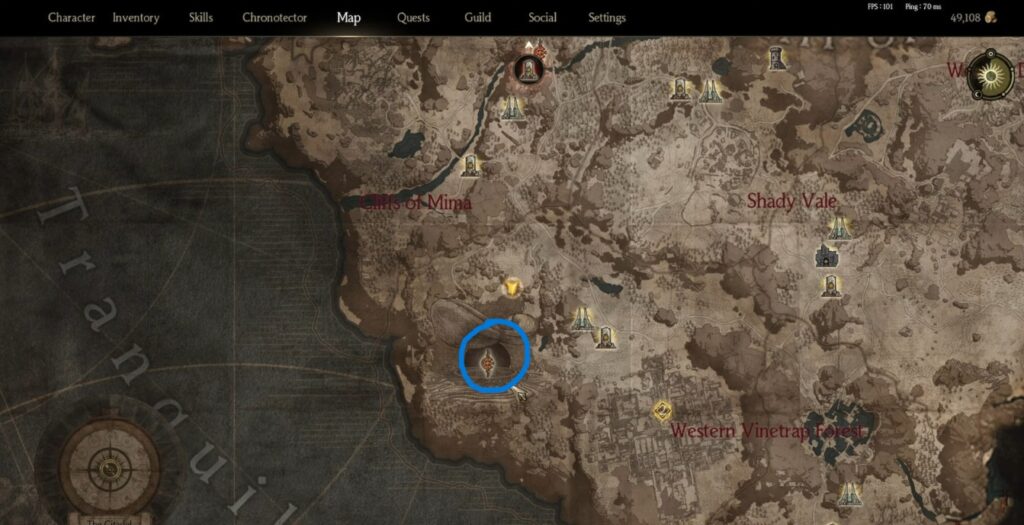 All 4 Chronogate Locations in Chrono Odyssey