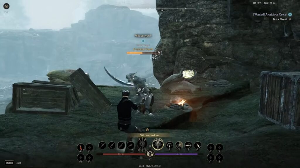 how to find Avaricious Oswalt in Chrono Odyssey