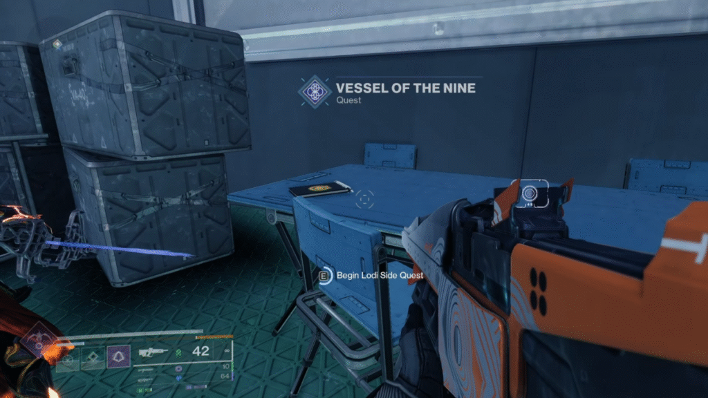 Vessel of the Nine Side Quest