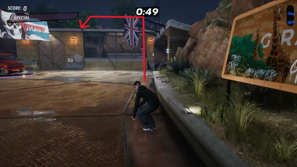 Hidden Panda Plushies Location in Tony Hawk's Pro Skater 3+4