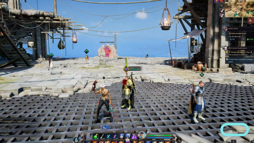 Nebula Island in Throne and Liberty