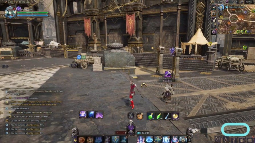 Throne and Liberty Black Anvil Weapons Vendor Location