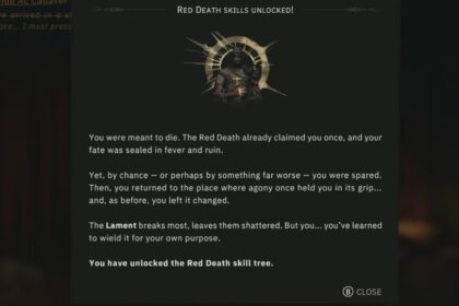 How To Unlock the Red Death Skill Tree in Tainted Grail