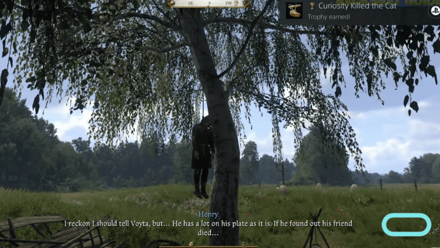 Curiosity Killed The Cat Trophy in Kingdom Come Deliverance 2