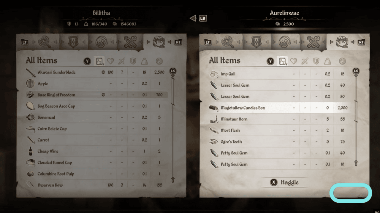 Where to find Magetallow Candles Boxes in Oblivion Remastered