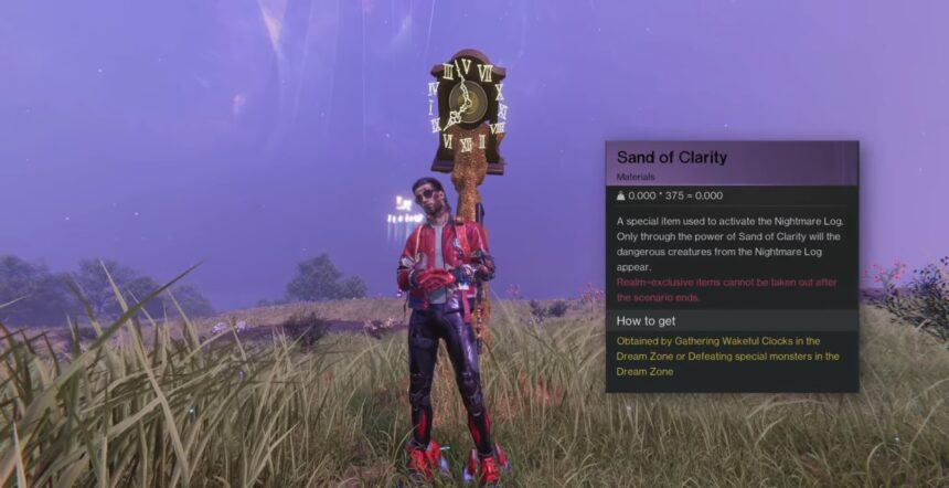 How to Find Sand of Clarity in Once Human