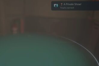 A Private Show! Trophy