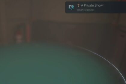 A Private Show! Trophy