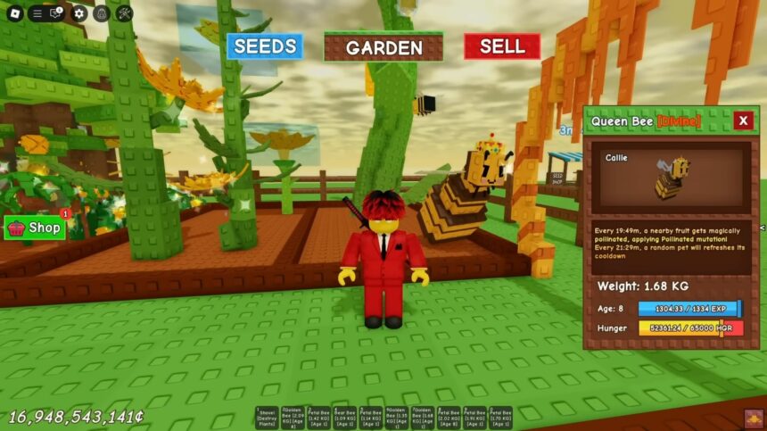 How to Get Queen Bee Pet in Grow a Garden