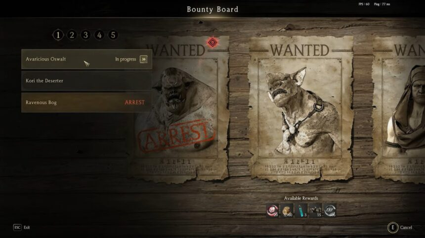 how to find Avaricious Oswalt in Chrono Odyssey