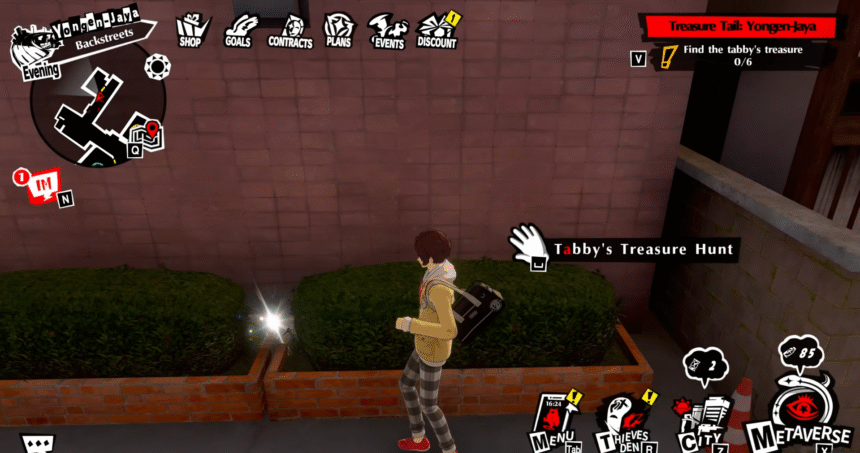 Tabby Treasure Locations in Yongen-Jaya