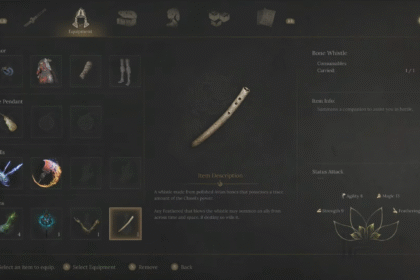 Bone Whistle in Wuchang Fallen Feathers
